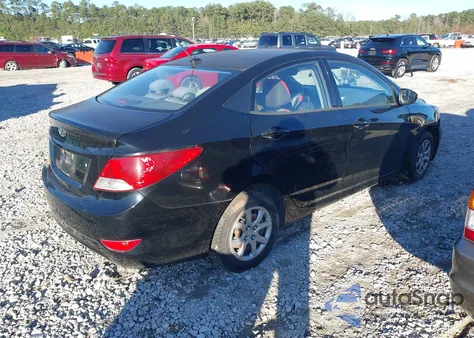 2013 Hyundai Accent Gls z USA, uszkodzony, nr VIN KMHCT4AE9DU567601